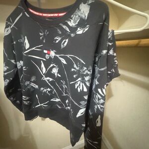 Sweat Suit (set) Tommy Hilfiger Monochrome Floral Sweatshirt and Sweat pants set